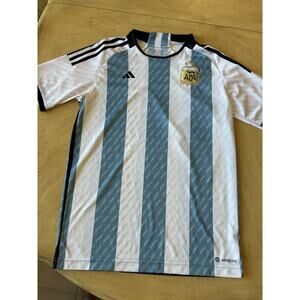 Adidas Argentina National Team soccer Jersey Size 2XL 2022 Victory Win Aeroready
